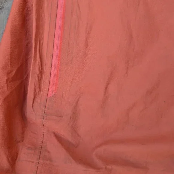 Outdoor Research Men's Lightweight Orange Hooded Jacket - Full Zip - Sz Small - Picture 2 of 11